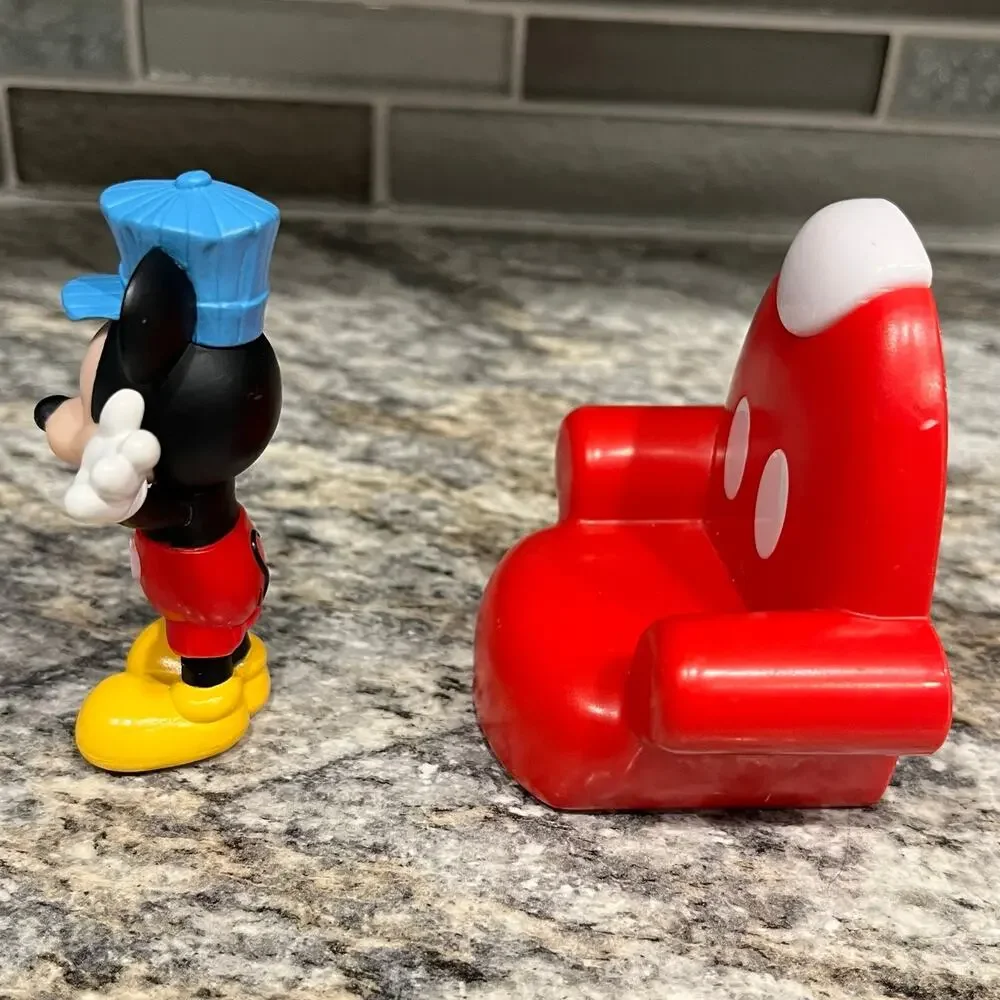 Just Play Disney Mickey train conductor and clubhouse chair